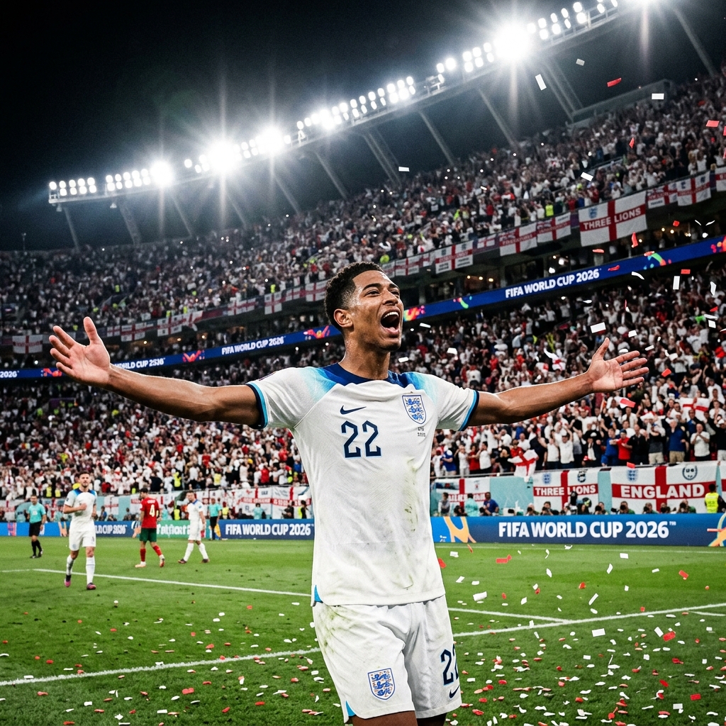 อังกฤษสุดมันส์! เบลลิงแฮมยิงชัยต่อเวลา 2-1 พาทีมลุยรอบ 4 ทีมบอลโลก 2026
