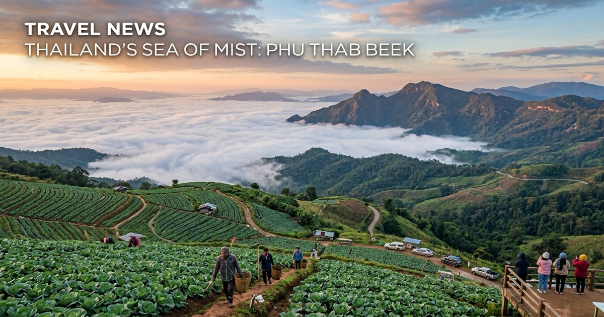 ⛰️ สวรรค์เมืองหมอก! ปักหมุดท่องเที่ยวเขาค้อ-ภูทับเบิก ทะเลหมอกหน้าฝนตระการตารับปลายปี 2569