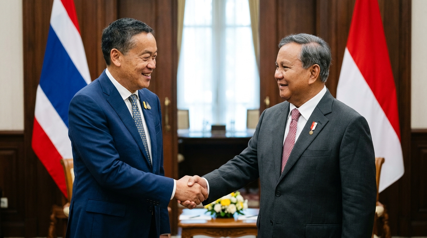 นายกฯ อนุทิน เยือนอินโดนีเซียรอบ 15 ปี: ถกประธานาธิบดีปราโบโว ลุยเปิดตลาดส่งออกข้าวไทย-พลังงาน EV