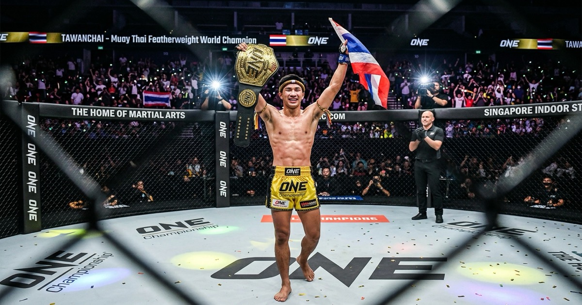 🥊 ตะวันฉาย ป้องกันแชมป์โลกสำเร็จ! ศอกคมสยบคู่ต่อสู้ศึก ONE Championship สะท้านเวที