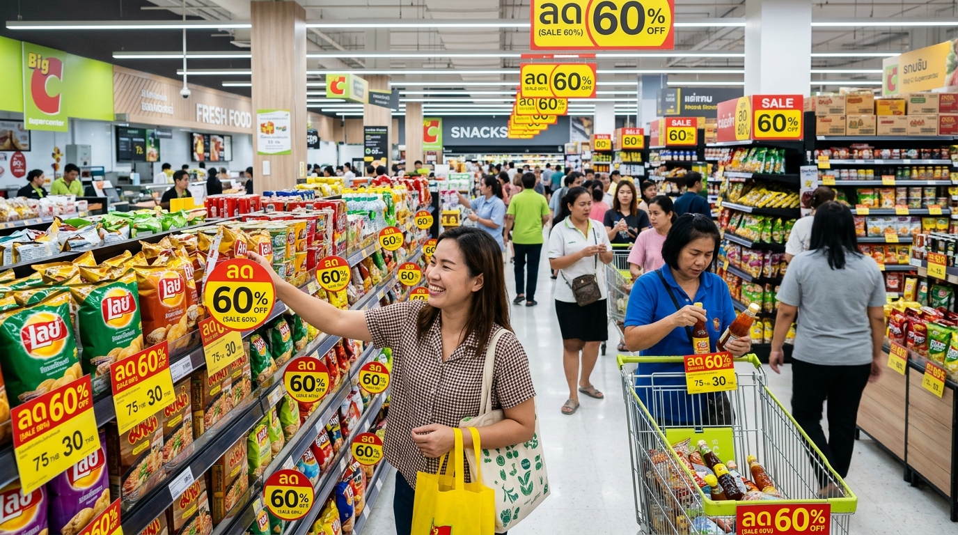 ไทยช่วยไทย x Local Low Cost! ข่าวดีมหกรรมลดค่าครองชีพสูงสุด 60% สินค้าจำเป็น 1-15 ส.ค. 2569